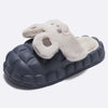 2022 Winter Cute Cartoon Rabbit Shape Fluffy Slippers