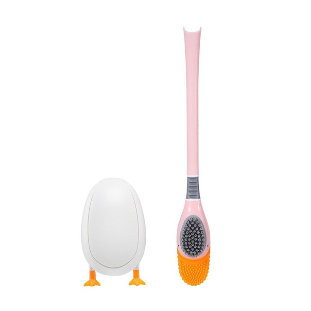 Duck Shape Silicone Toilet Brush