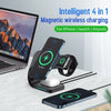 3-in-1 Magnetic Wireless Charger Stand For iPhone