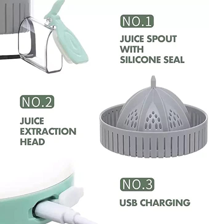 Portable Electric Juice Squeezer