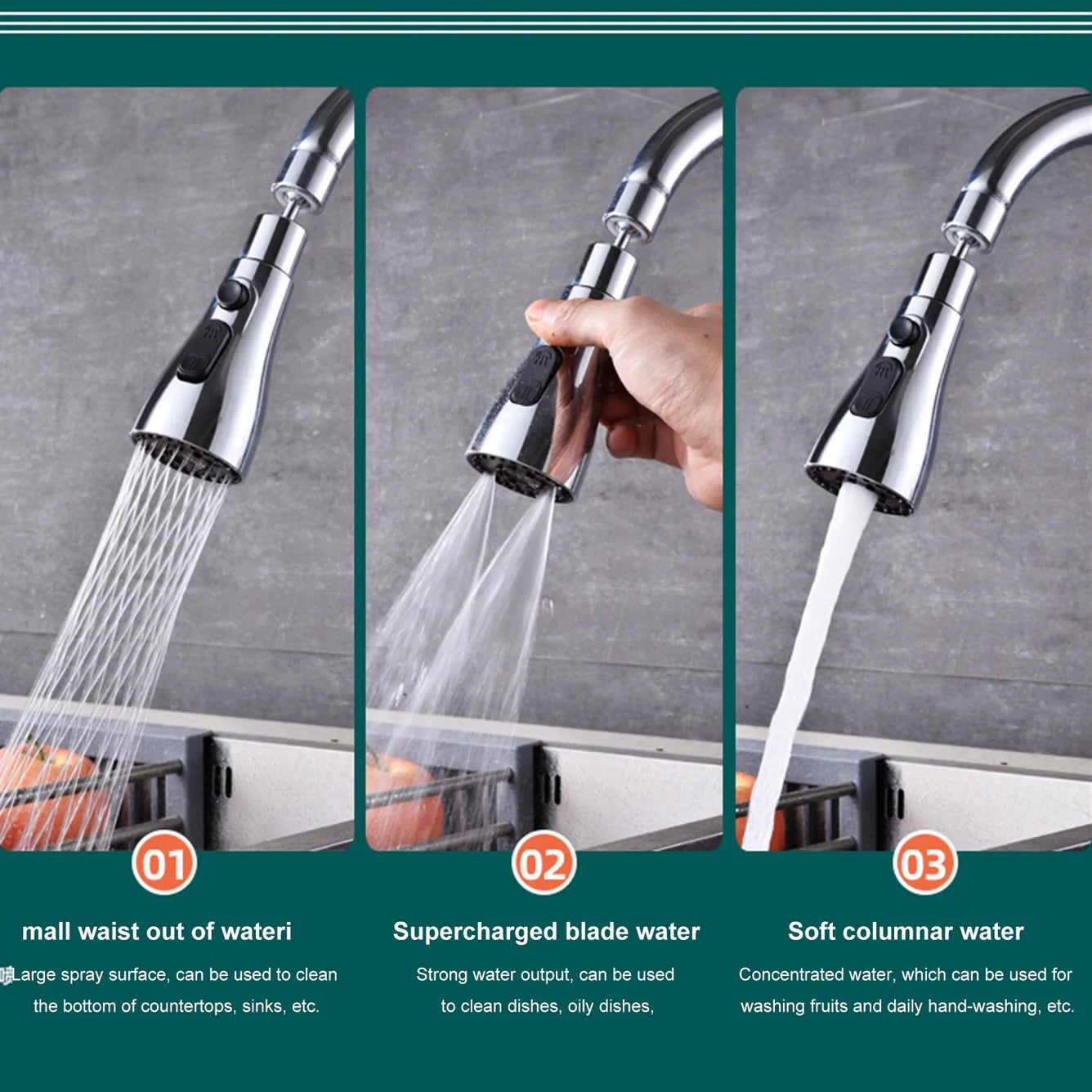 Universal Kitchen Faucet Sprayer