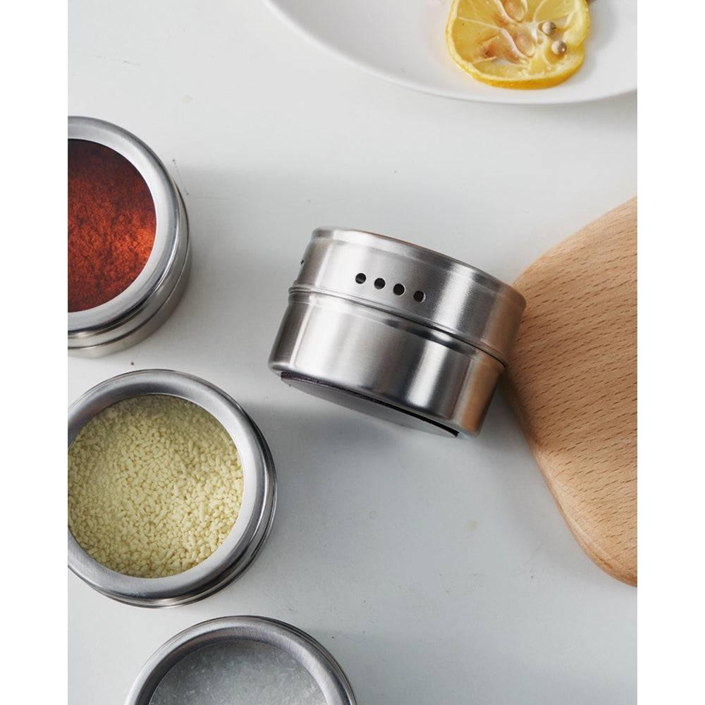 Easy Pour Magnetic Spice Tins