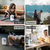 Large Capacity Transparent Sport Water Bottle