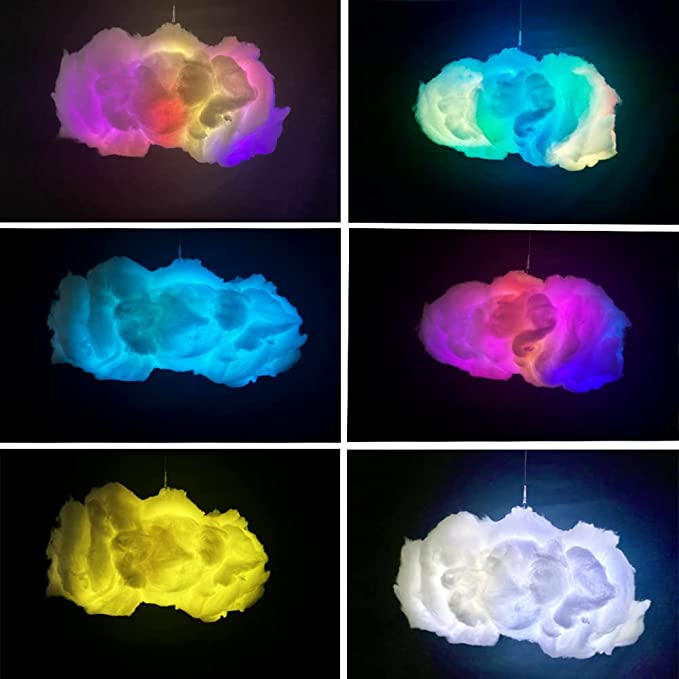 3D Music Sync LED Cloud Light