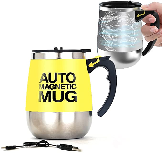 USB Rechargeable Automatic Self Stirring Magnetic Mug