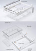 Fridge Organizer Slide Under Shelf Drawer