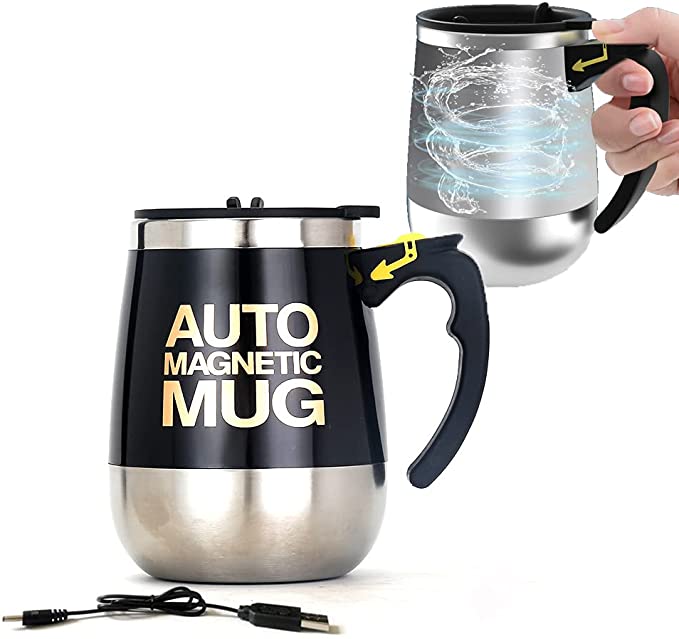 USB Rechargeable Automatic Self Stirring Magnetic Mug