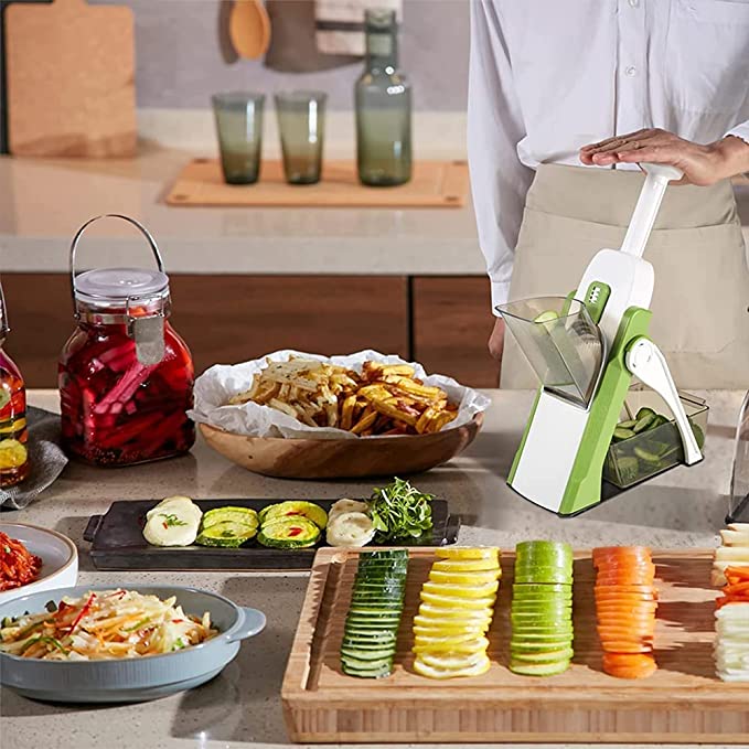 All-in-one Push Style Vegetable Chopper