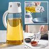 Automatic Opening Glass Oil Container