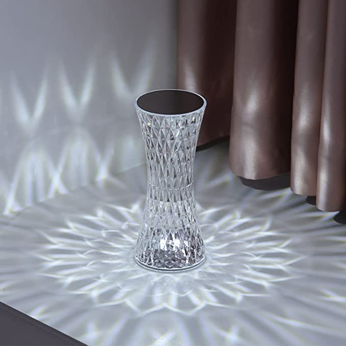 Small Waist Crystal Diamond Table Lamp