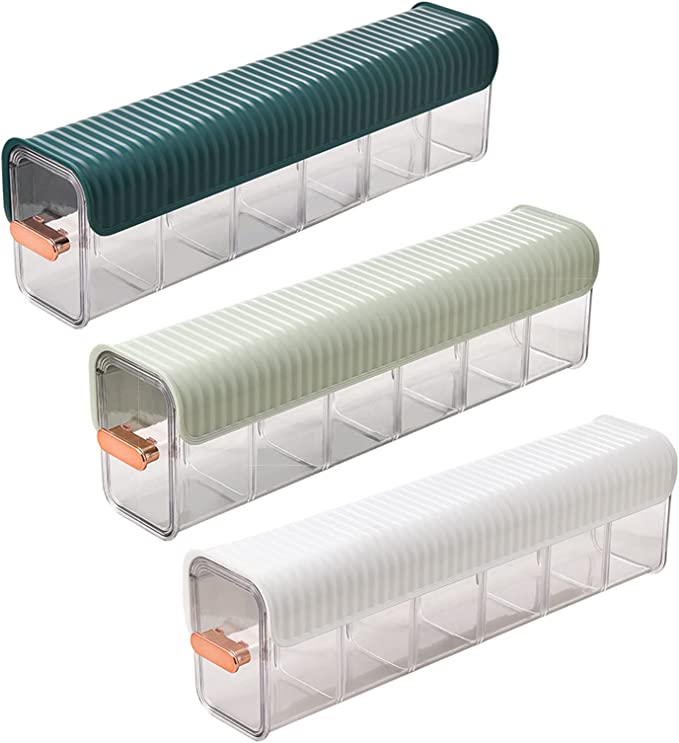6 Cells Wall Mount Socks Underwear Drawer Organizer