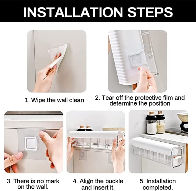 6 Cells Wall Mount Socks Underwear Drawer Organizer