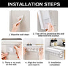 6 Cells Wall Mount Socks Underwear Drawer Organizer