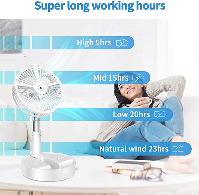 Multi-functional USB Charging Folding Fan