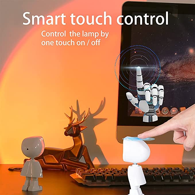 LED Spaceman Sunset Projector Lamp