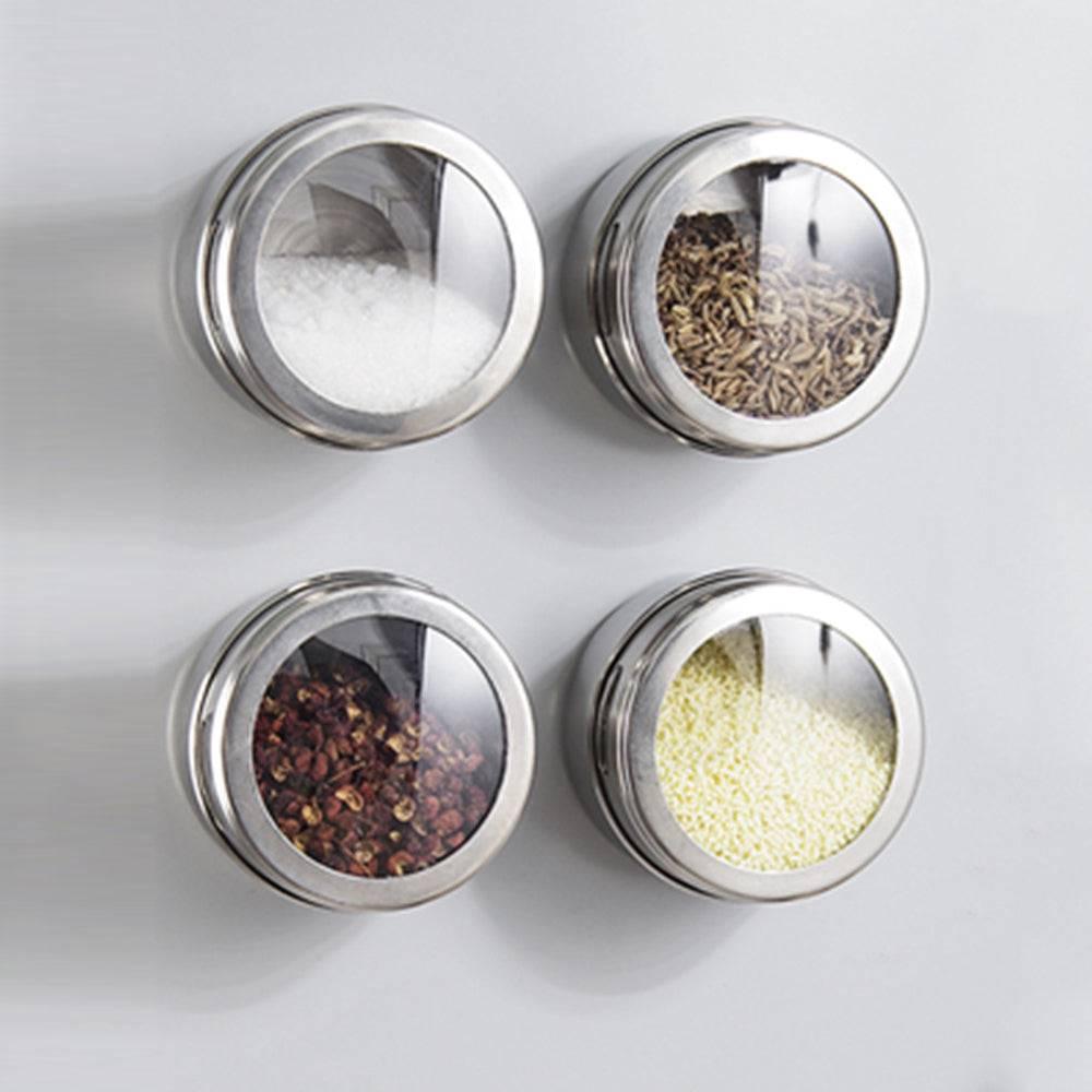 Easy Pour Magnetic Spice Tins