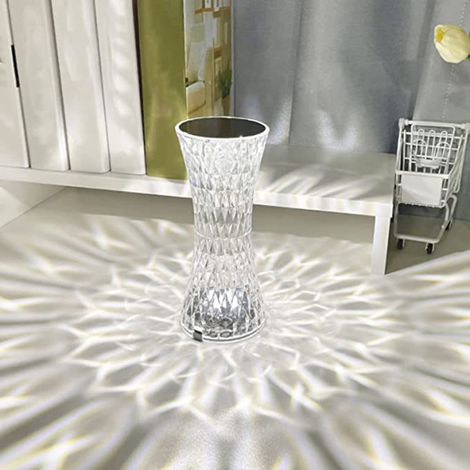 Small Waist Crystal Diamond Table Lamp