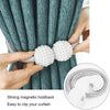 2 PCs Magnetic Curtain Tiebacks for Window Décor