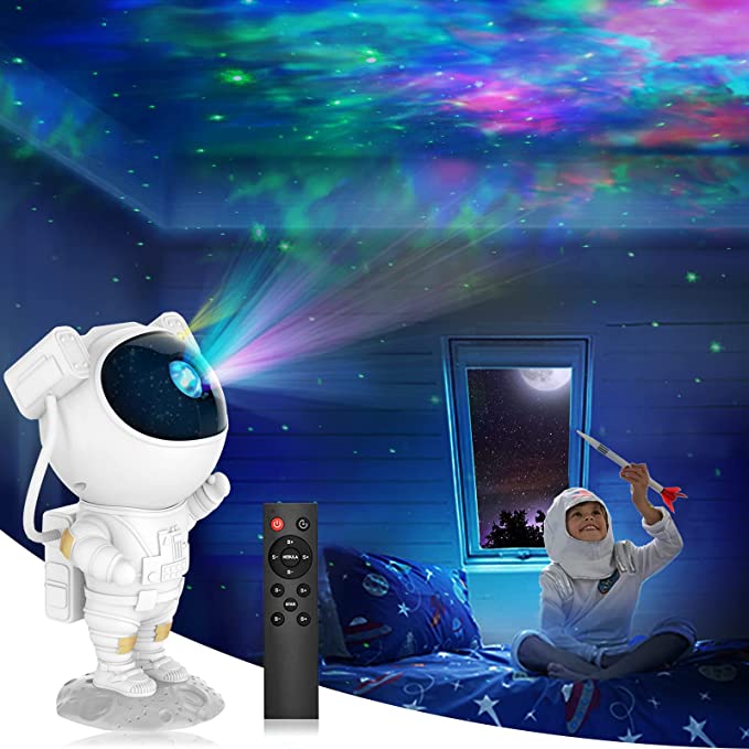 Astronaut Galaxy Star Projector Lamp
