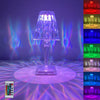 USB Rechargeable Diamond Crystal Table Lamp