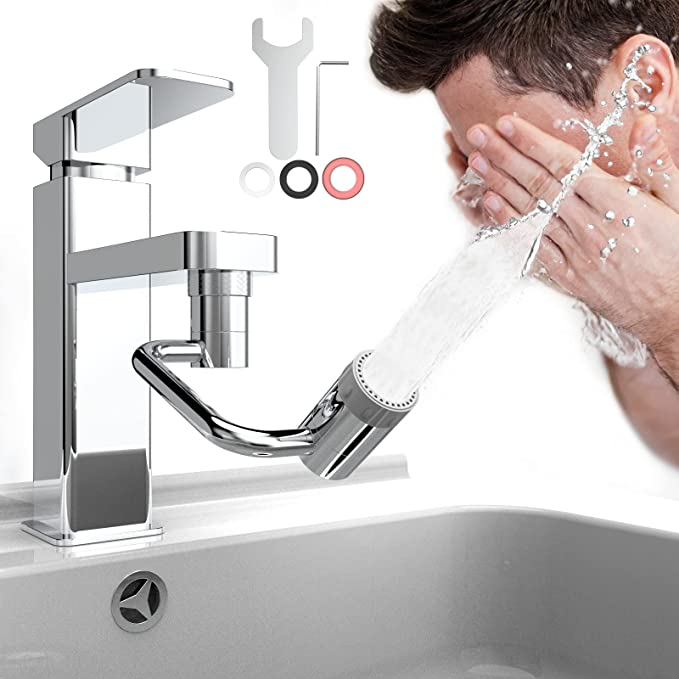 1080 Degree Rotatable Faucet Aerator