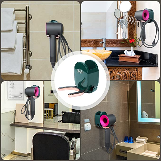 Hair Dryer Holder Rack Organizer
