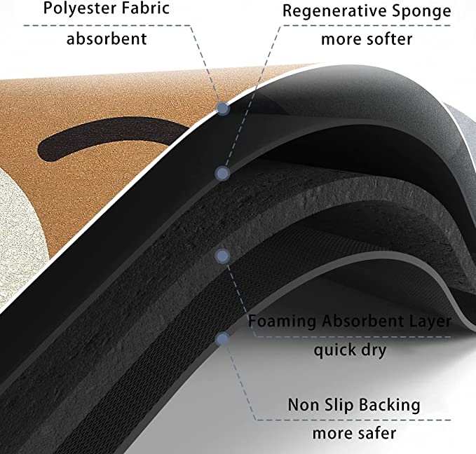 Quick Drying Anti-Slip Bath Mat