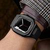 Stainless Steel Case + Strap / Silica Band For Apple Watch
