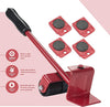 Furniture Lifter and Move Roller Tool Set