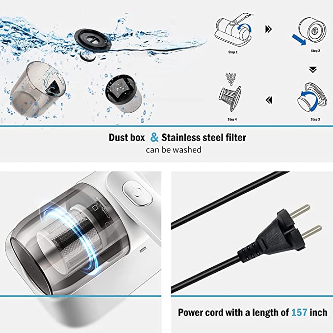 Handheld UV Vacuum Cleaner