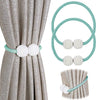 2 PCs Magnetic Curtain Tiebacks for Window Décor