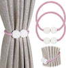 2 PCs Magnetic Curtain Tiebacks for Window Décor