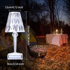 USB Rechargeable Diamond Crystal Table Lamp