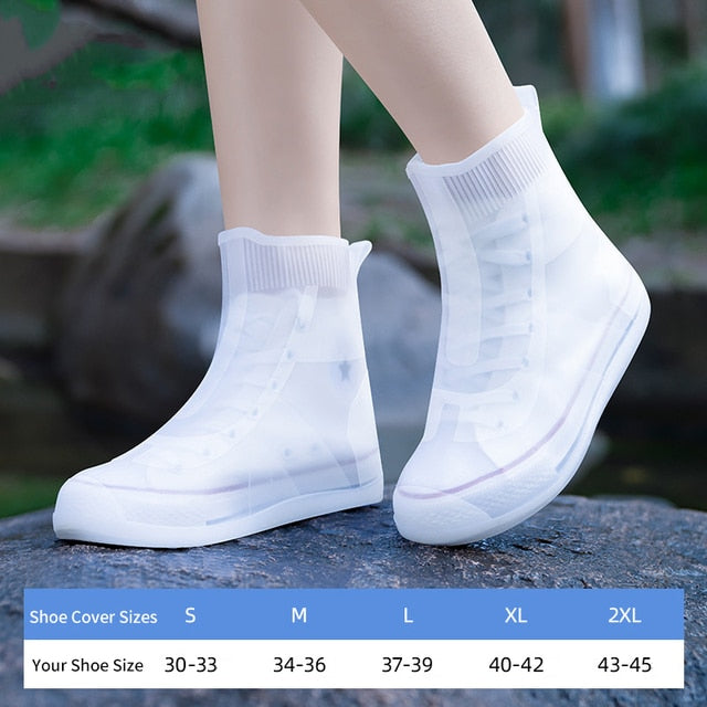 Waterproof Non-Slip Bottom Rain Shoe Covers