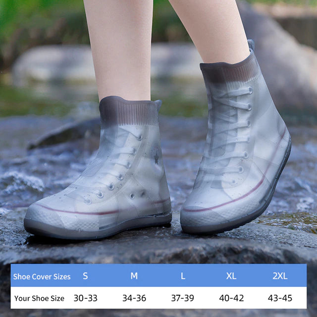 Waterproof Non-Slip Bottom Rain Shoe Covers