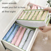 Cotton Linen Folding Clothes Storage Divider Box