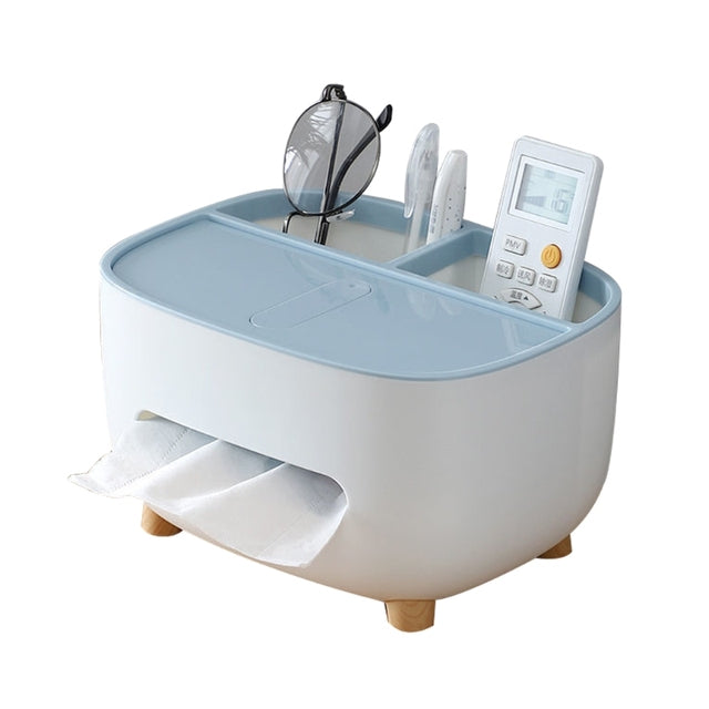 Multi-functional Desktop Tissue Box