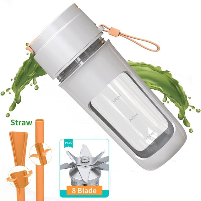 8 Blades Portable Juicer Blender