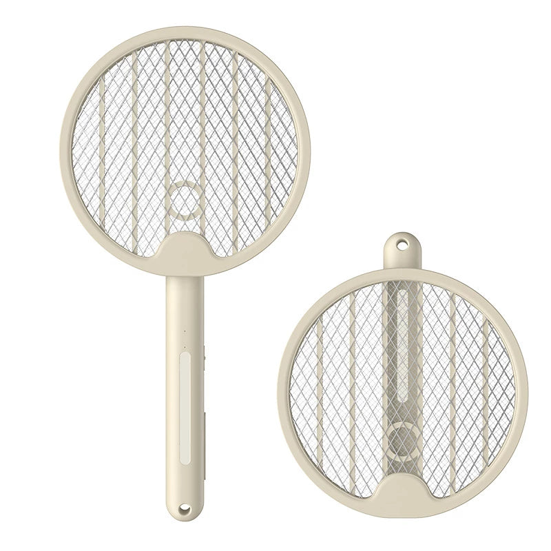 Electric Mosquito Swatter Bug Zapper Racket