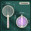 Electric Mosquito Swatter Bug Zapper Racket