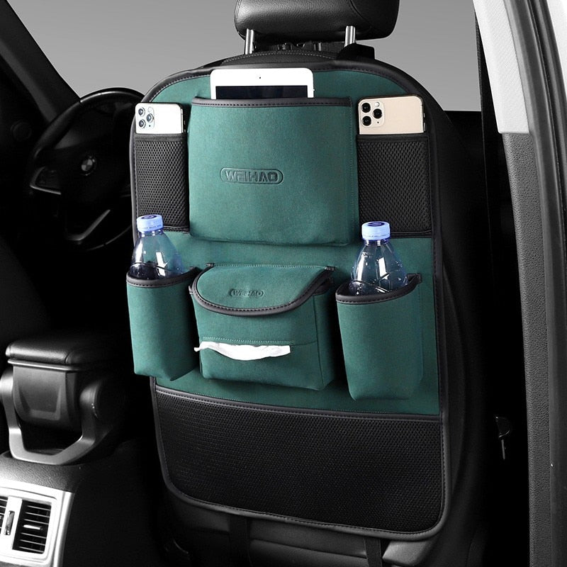 Car Seat Back Multi-Pocket Storage Bag