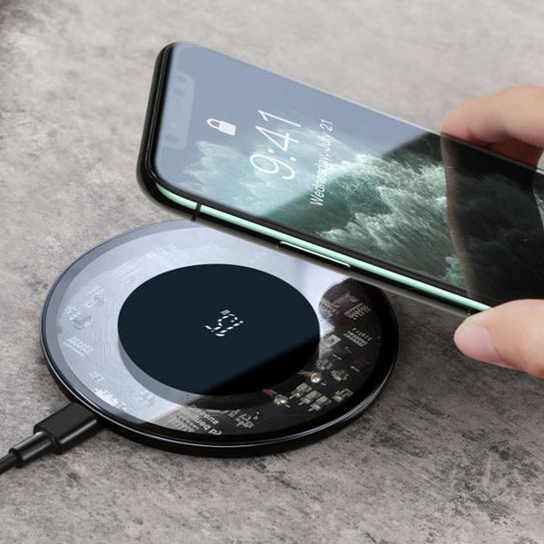15W Qi Transparent Wireless Charger