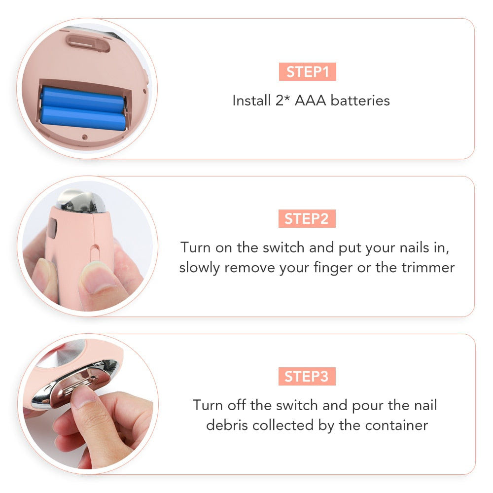 Electric Automatic Nail Clippers