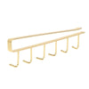 6 Hooks Cabinet Hanging Hook Shelf
