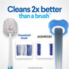 Replaceable Toilet Cleaning Brush Set