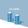 Replaceable Toilet Cleaning Brush Set