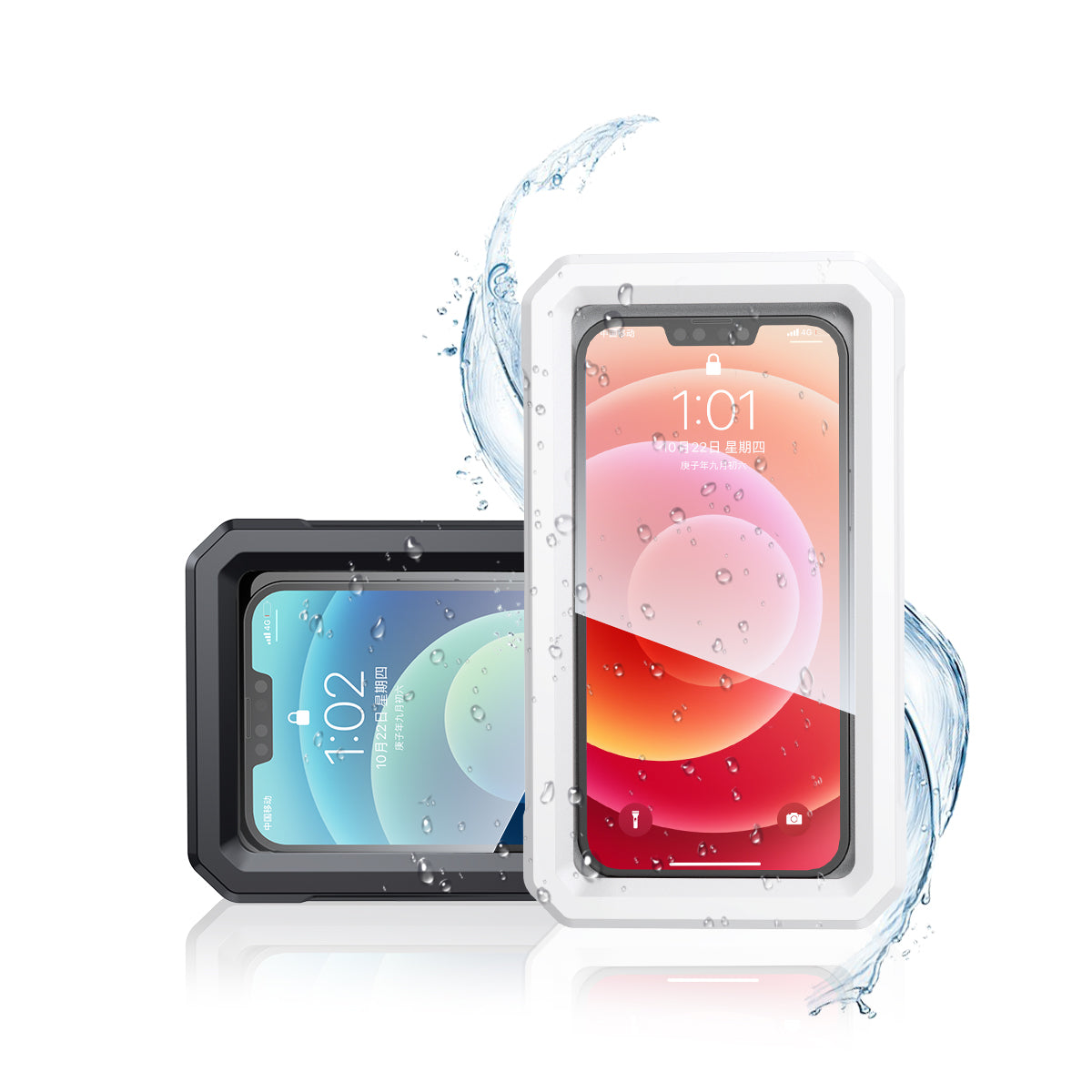 Rotatable Shower Wall Mounted Phone Holder Box
