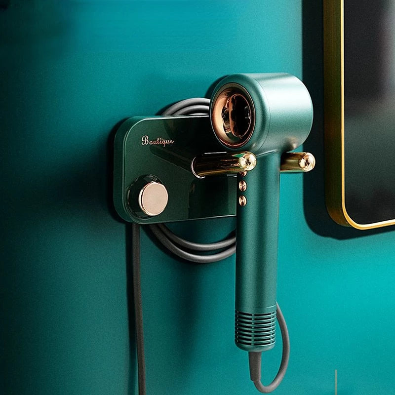 Luxury Bathroom Hair Dryer Holder