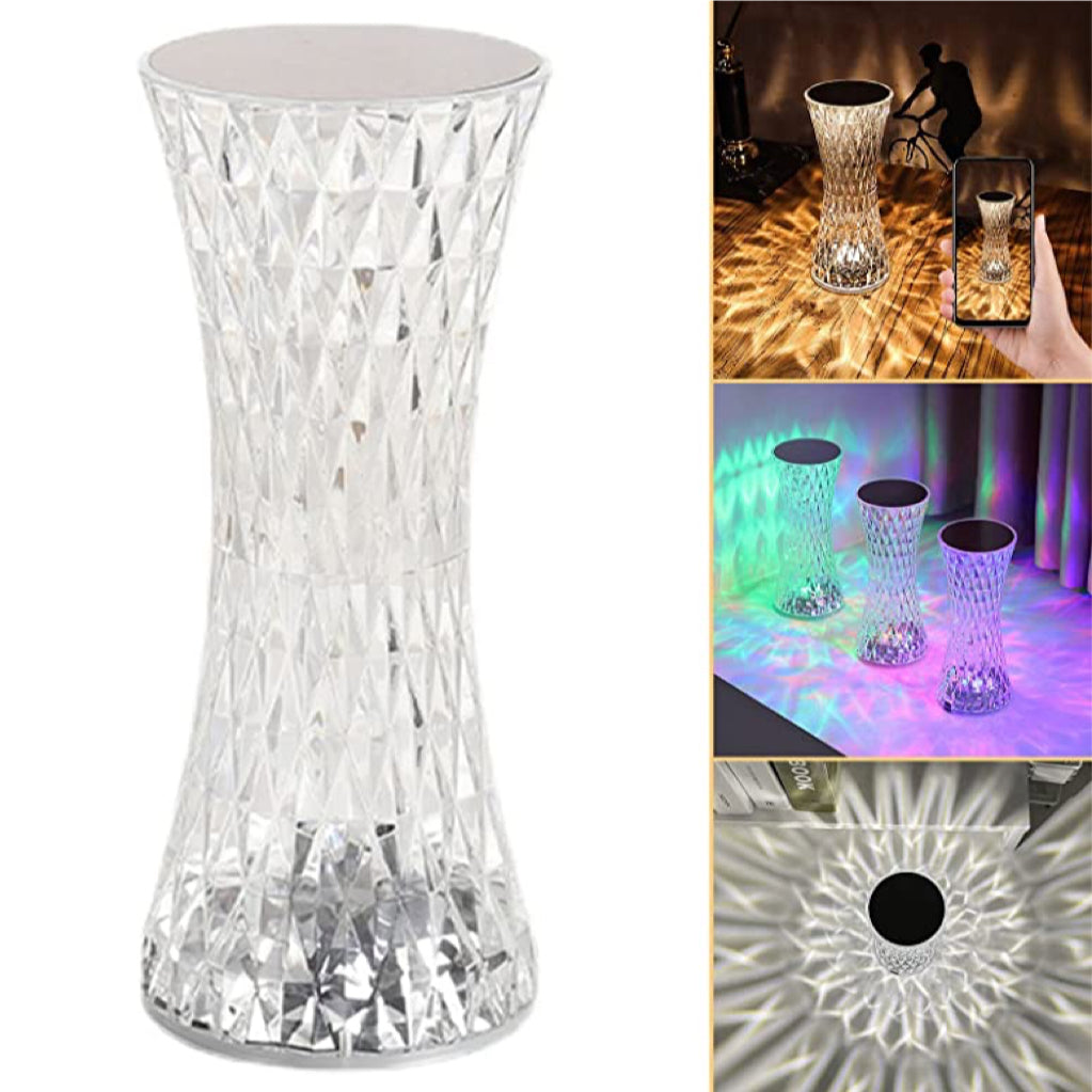 Small Waist Crystal Diamond Table Lamp