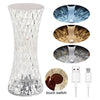 Small Waist Crystal Diamond Table Lamp